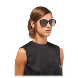 Prada - Prada Cinéma - Oversize Sunglasses - Tortoiseshell - Prada Collection - Sunglasses - Prada Eyewear