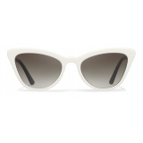 Prada - Prada Ultravox - Cat-Eye Sunglasses - Ivory - Prada Collection - Sunglasses - Prada Eyewear