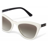 Prada - Prada Ultravox - Cat-Eye Sunglasses - Ivory - Prada Collection - Sunglasses - Prada Eyewear