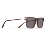 Prada - Prada Eyewear - Square Sunglasses - Mud Brown Steel Gray - Prada Collection - Sunglasses - Prada Eyewear