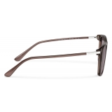 Prada - Prada Eyewear - Square Sunglasses - Mud Brown Steel Gray - Prada Collection - Sunglasses - Prada Eyewear