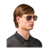 Prada - Prada Eyewear - Geometric Sunglasses - Gold Brown - Prada Collection - Sunglasses - Prada Eyewear