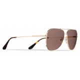 Prada - Prada Eyewear - Geometric Sunglasses - Gold Brown - Prada Collection - Sunglasses - Prada Eyewear