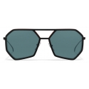 Prada - Prada Eyewear - Geometric Sunglasses - Opaque Black - Prada Collection - Sunglasses - Prada Eyewear