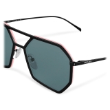 Prada - Prada Eyewear - Geometric Sunglasses - Opaque Black - Prada Collection - Sunglasses - Prada Eyewear