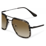 Prada - Prada Game - Rectangular Sunglasses - Black Ochre - Prada Collection - Sunglasses - Prada Eyewear