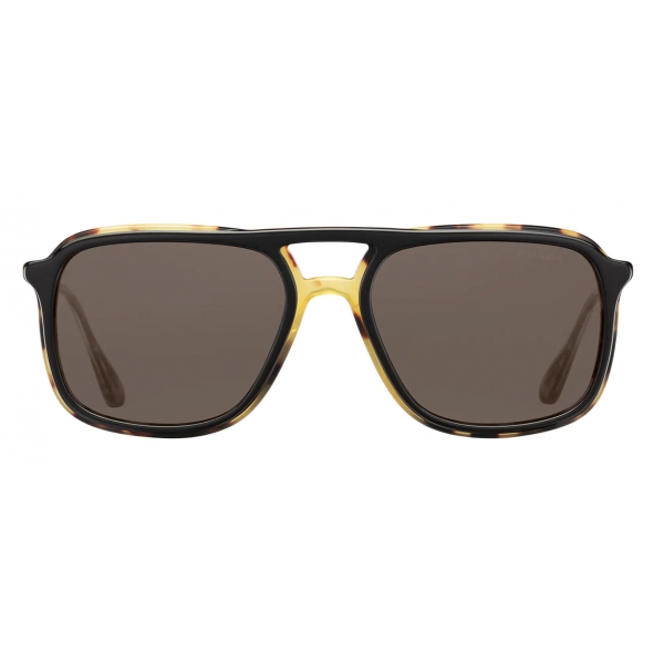 Prada - Prada Game - Rectangular Sunglasses - Black Tortoiseshell 