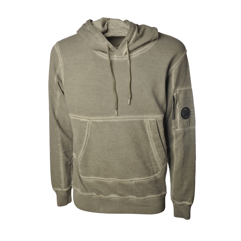 C.P. Company - Hooded Sweatshirt - Military Green - Luxury Exclusive Collection