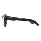 Kuboraum - Mask Y2 - Black Burnt - Y2 BM AI - Artificial Intelligence - Sunglasses - Kuboraum Eyewear
