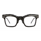 Kuboraum - Mask K21 - Black Matt - K21 BM - Artisanal Instinct - Optical Glasses - Kuboraum Eyewear