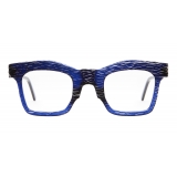 Kuboraum - Mask K21 - Blu Reale - K21 BL CZ - Crystal - Occhiali da Vista - Kuboraum Eyewear