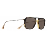 Prada - Prada Game - Rectangular Sunglasses- Black Tortoiseshell - Prada Collection - Prada Eyewear