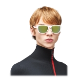 Prada - Prada Linea Rossa Flask - Rectangular - White - Prada Collection - Sunglasses - Prada Eyewear