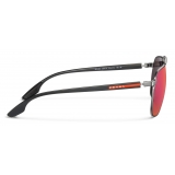 Prada - Prada Linea Rossa Eyewear Collection - Occhiali Contemporaneo - Piombo Opaco - Prada Eyewear