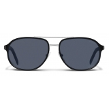 Prada - Prada Eyewear - Rectangular - Shiny Black Lead Gray - Prada Collection - Sunglasses - Prada Eyewear