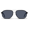 Prada - Prada Eyewear - Rectangular - Shiny Black Lead Gray - Prada Collection - Sunglasses - Prada Eyewear