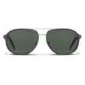 Prada - Prada Eyewear Collection - Occhiali Rettangolare - Nero Acciaio Lucido - Prada Collection -Prada Eyewear