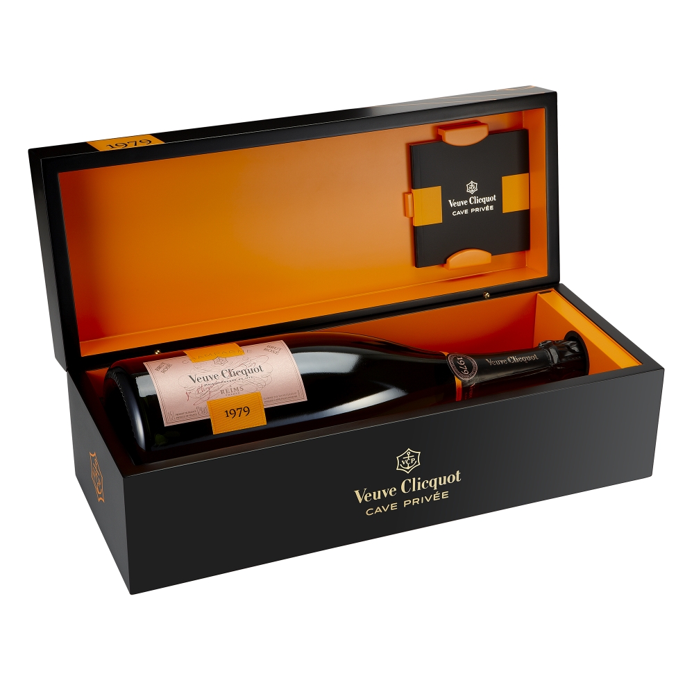Veuve Clicquot Champagne - Cave Privée Rosé - 1979 - Magnum - Cassa Legno - Pinot Noir - Luxury Limited Edition - 1,5 l