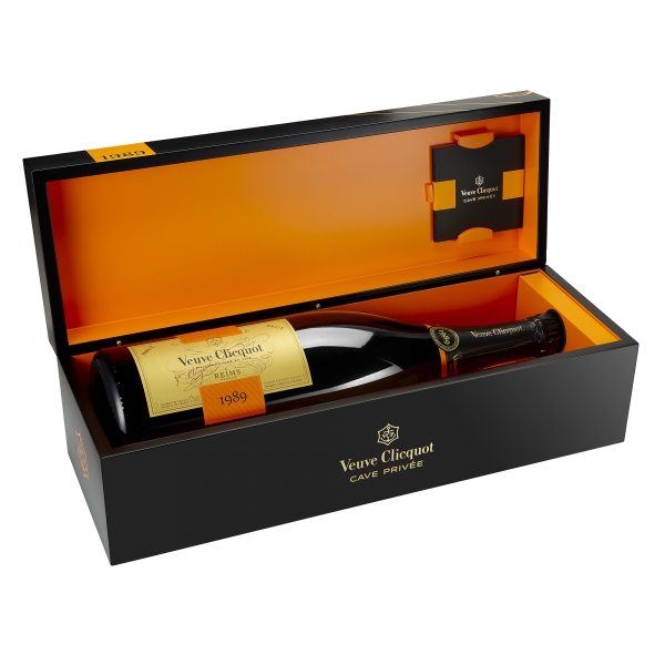 Veuve Clicquot Champagne - Cave Privée - 1989 - Magnum - Wood Box - Pinot Noir - Luxury Limited Edition - 1,5 l