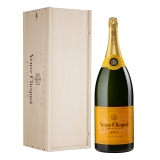 Veuve Clicquot Champagne - Yellow Label - Brut - Balthazar - Wood Box - Pinot Noir - Luxury Limited Edition - 12 l