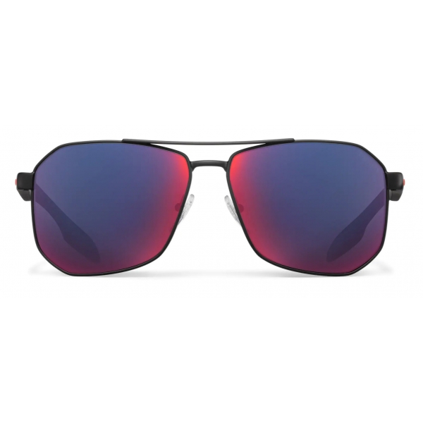 Prada - Linea Rossa Eyewear - Geometric - Rubberized Black - Prada Collection - Sunglasses - Prada Eyewear