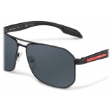 Prada - Linea Rossa Eyewear - Geometric - Rubberized Black - Prada Collection - Sunglasses - Prada Eyewear