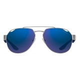 Prada - Linea Rossa Eyewear - Pilot - Rubberized Lead Gray Blue - Prada Collection - Sunglasses - Prada Eyewear