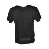 C.P. Company - T-Shirt in Cotone - Nero - Luxury Exclusive Collection