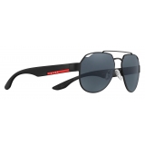 Prada - Linea Rossa Eyewear - Pilot - Rubberized Black - Prada Collection - Sunglasses - Prada Eyewear