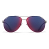 Prada - Prada Linea Rossa Eyewear Collection - Occhiali Pilot - Piombo Opaco - Prada Collection-Prada Eyewear