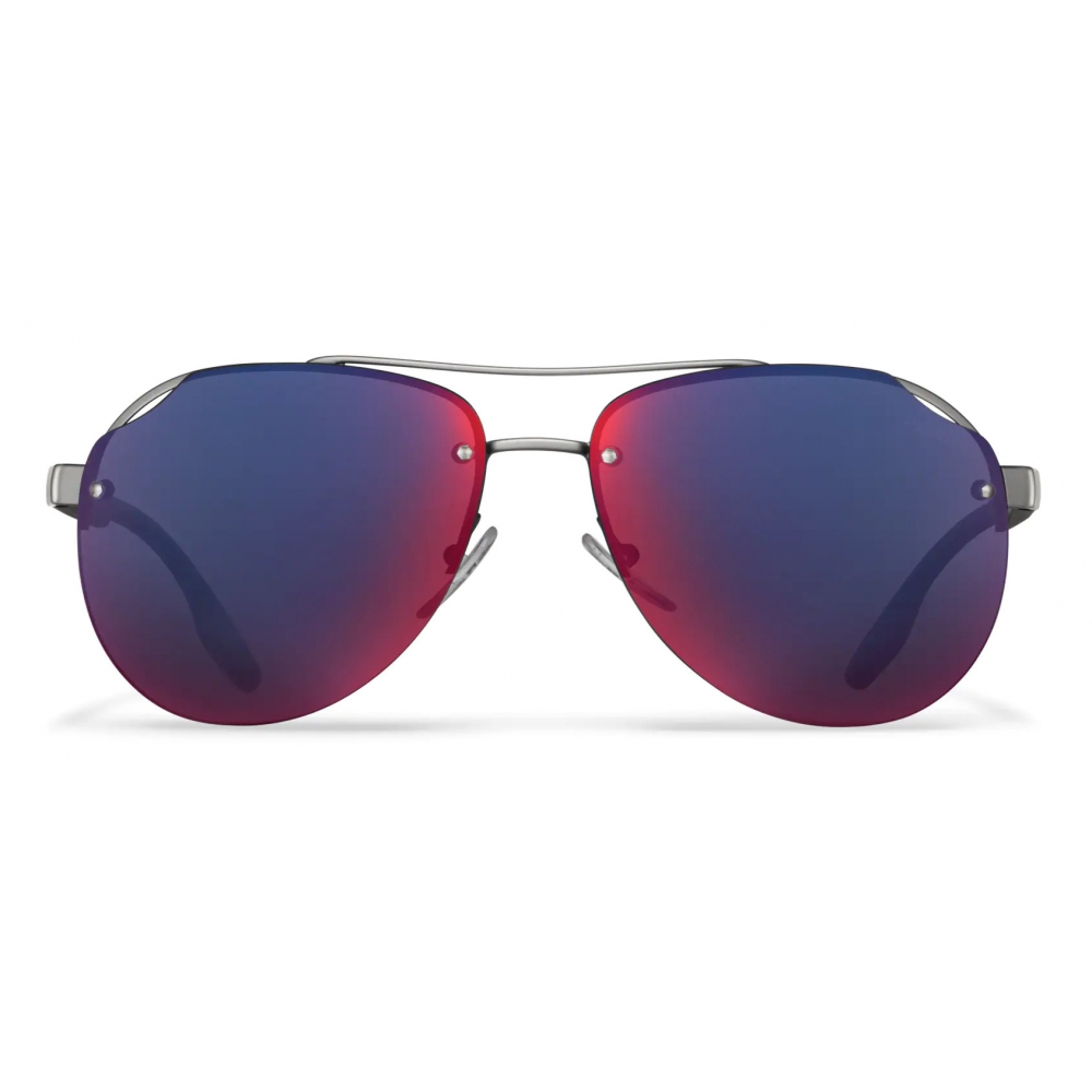 Prada - Linea Rossa Eyewear - Pilot - Opaque Steel Gray - Prada Collection - Sunglasses - Prada Eyewear