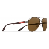 Prada - Linea Rossa Eyewear - Pilot - Opaque Black - Prada Collection - Sunglasses - Prada Eyewear