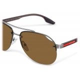 Prada - Linea Rossa Eyewear - Pilot - Opaque Black - Prada Collection - Sunglasses - Prada Eyewear
