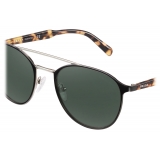 Prada - Prada Eyewear - Pantos - Opaque Black Shiny Steel - Prada Collection - Sunglasses - Prada Eyewear