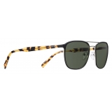 Prada - Prada Eyewear - Square  - Opaque Black Shiny Steel - Prada Collection - Sunglasses - Prada Eyewear