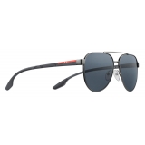 Prada - Prada Linea Rossa Stubb Collection - Occhiali Pilot - Nero - Prada Collection - Occhiali da Sole - Prada Eyewear