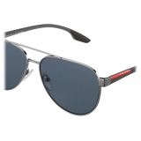 Prada - Prada Linea Rossa Stubb - Pilot - Black - Prada Collection - Sunglasses - Prada Eyewear