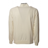 C.P. Company - Sweatshirt with Front Zip Closure - White - Luxury Exclusive Collection