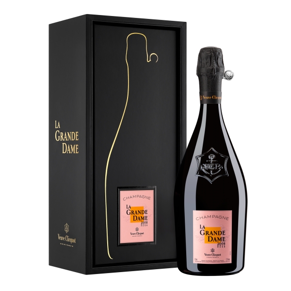 Veuve Clicquot Champagne - La Grande Dame Rosé - 2008 - Astucciato - Pinot Noir - Luxury Limited Edition - 750 ml