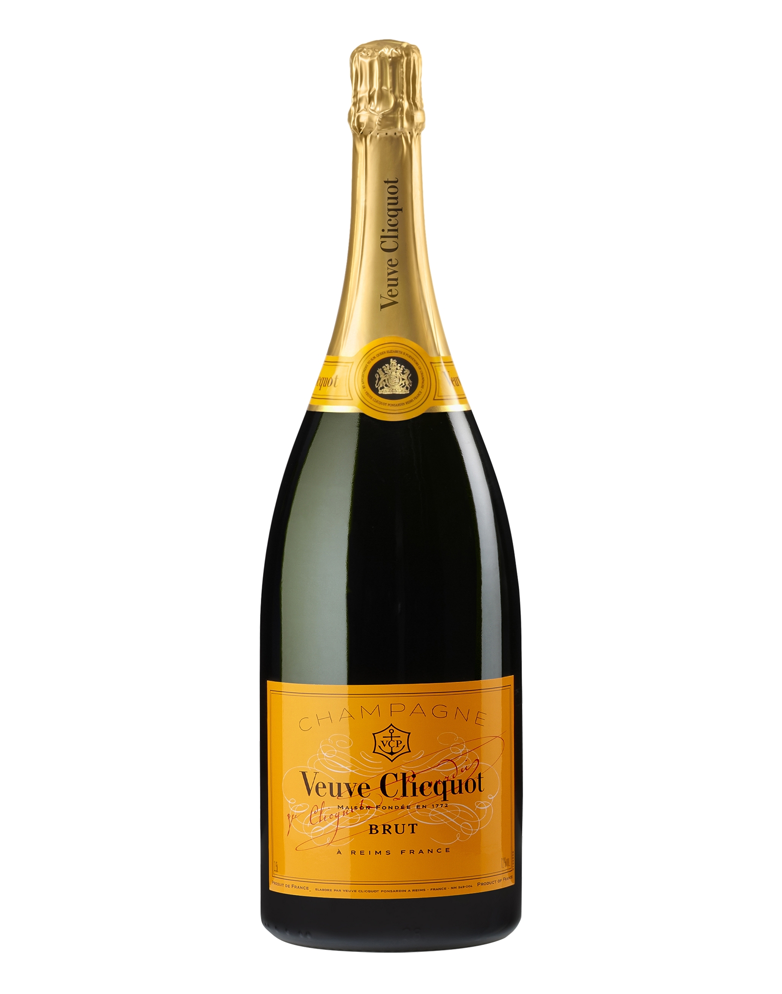 1,5 - Luxury l Champagne Clicquot Veuve Avvenice Label - - - Noir Edition Limited Pinot - Brut - Magnum - Yellow