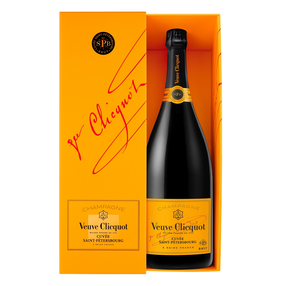 Veuve Clicquot Champagne - Cuvée Saint-Pétersbourg - Magnum - Gift Box - Pinot Noir - Luxury Limited Edition - 1,5 l