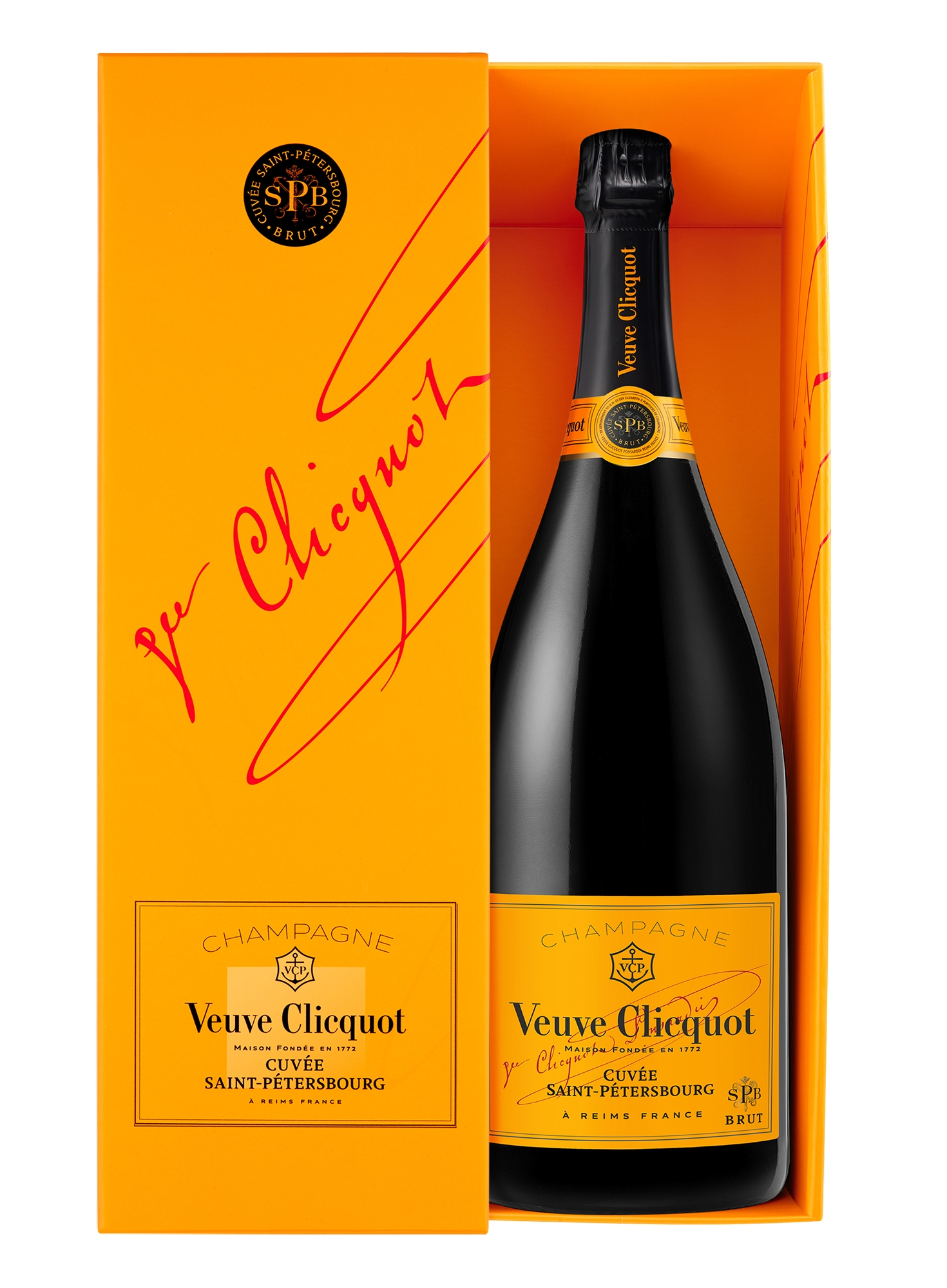 Veuve Clicquot Champagne - Cuvée Saint-Pétersbourg - Gift Box - Pinot Noir  - Luxury Limited Edition - 750 ml - Avvenice