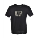 C.P. Company - T-Shirt Girocollo con Stampa Centrale - Nero - Luxury Exclusive Collection