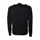 C.P. Company - Cardigan with Front Closure - Black - Sweater - Luxury Exclusive Collection