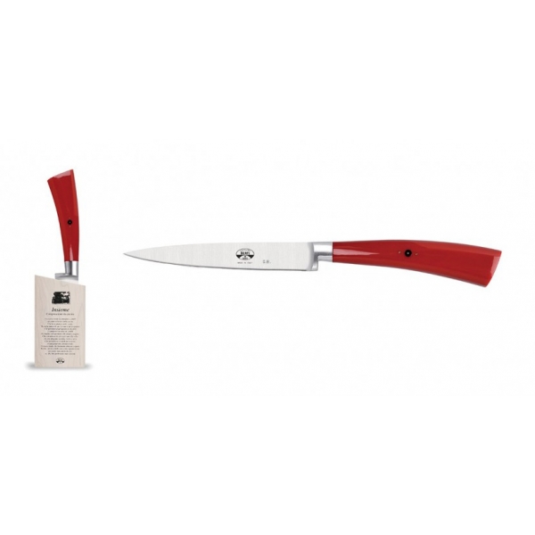 Coltellerie Berti - 1895 - Straight Paring Knife Set - N. 92615 - Exclusive Artisan Knives - Handmade in Italy