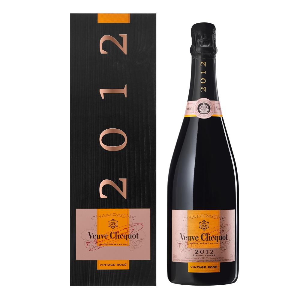 Veuve Clicquot Champagne - Vintage Rosé - 2012 - Gift Box - Pinot Noir - Luxury Limited Edition - 750 ml