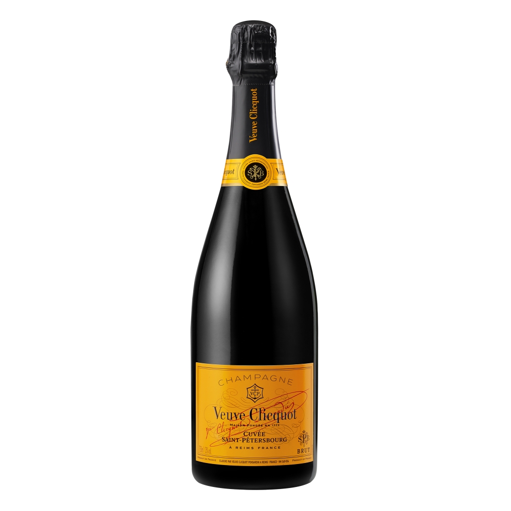 Veuve Clicquot Champagne - Cuvée Saint-Pétersbourg - Pinot Noir - Luxury Limited Edition - 750 ml