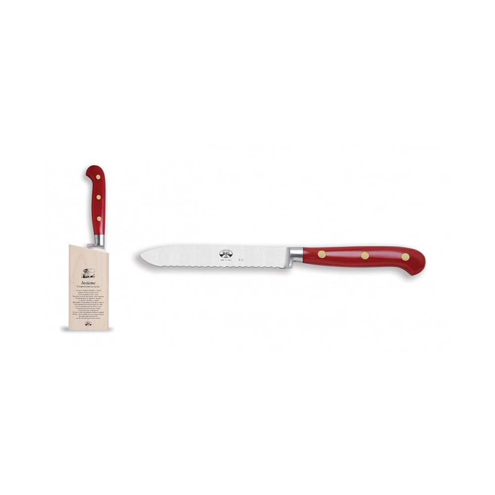 Coltellerie Berti - 1895 - Tomato Knife Set - N. 92408 - Exclusive Artisan Knives - Handmade in Italy
