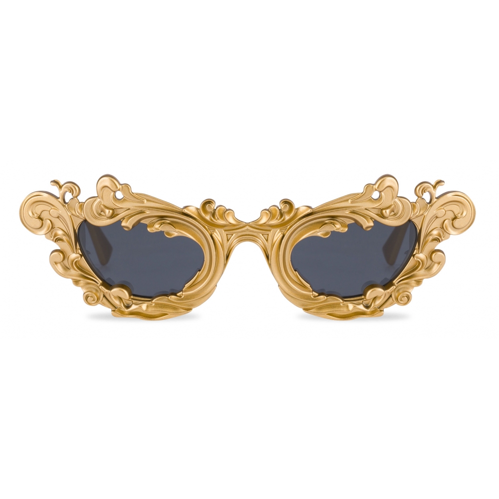 Moschino - Frame Sunglasses - Gold - Moschino Eyewear