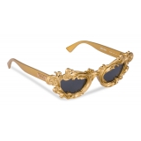 Moschino - Frame Sunglasses - Gold - Moschino Eyewear